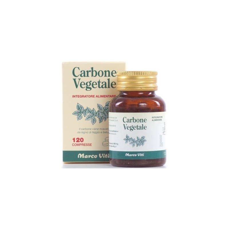 Marco Viti Farmaceutici Carbone Vegetale 120 Compresse