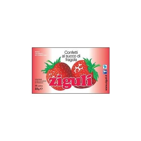 Falqui Prodotti Farmac. Ziguli Fragola 36 Palline 22 G