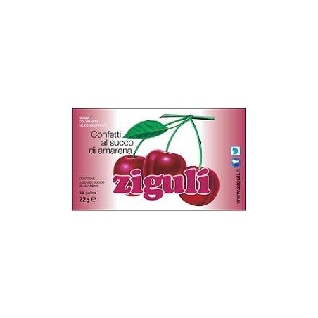 Falqui Prodotti Farmac. Ziguli Amarena 36 Palline 22 G