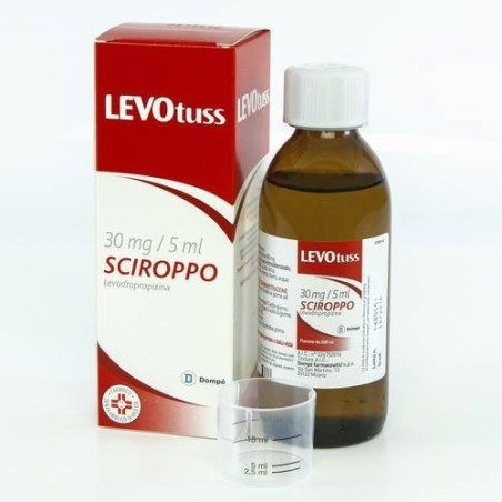 Dompe' Farmaceutici Levotuss 30 Mg/5 Ml Sciroppo Levodropropizina