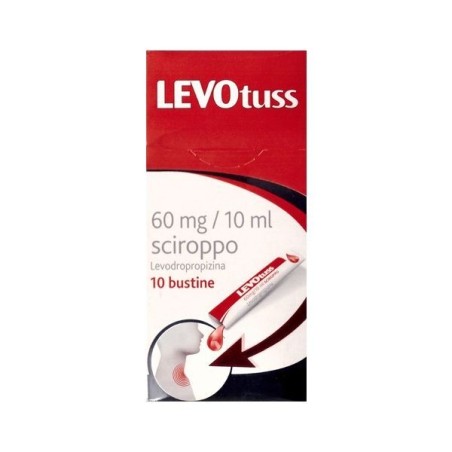 Dompe' Farmaceutici Levotuss 60mg/10ml Sciroppo Levodropropizina