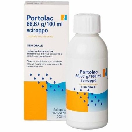 Angelini Portolac 66,67 G/100 Ml Sciroppo Lattitolo Monoidrato