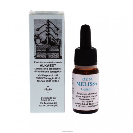 Alkaest Quintessenza Qe12 Melissa 10ml