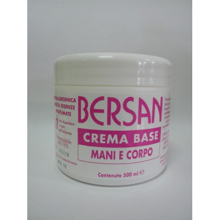 Bersan Crema Base Corpo Mani 500 Ml