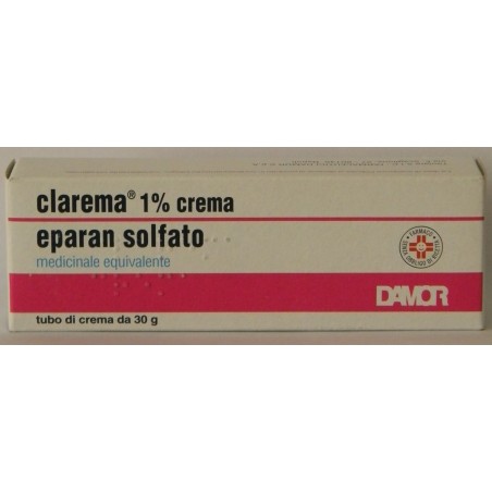 Farmaceutici Damor Clarema 1 % Crema Eparan Solfato