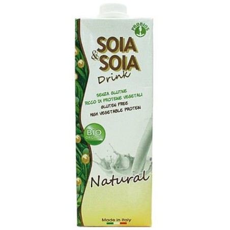 Probios Societa' Benefit Soia&soia Bevanda Soia Al Naturale 1 Litro