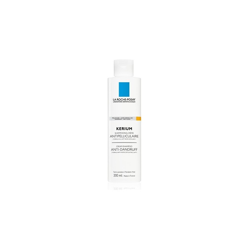 La Roche Posay-phas Kerium Shampoo Anti-forfora Capelli Secchi 200 Ml