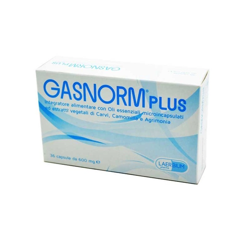 Laerbium Pharma Gasnorm Plus 36 Capsule