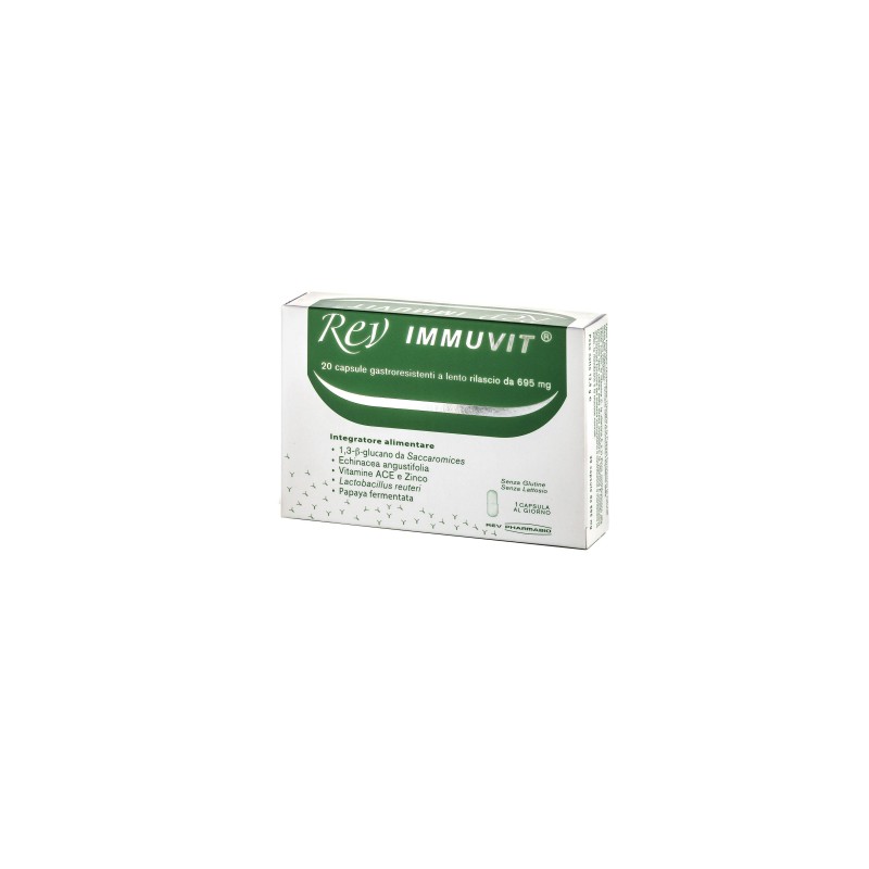 Rev Pharmabio Rev Immuvit 20 Capsule