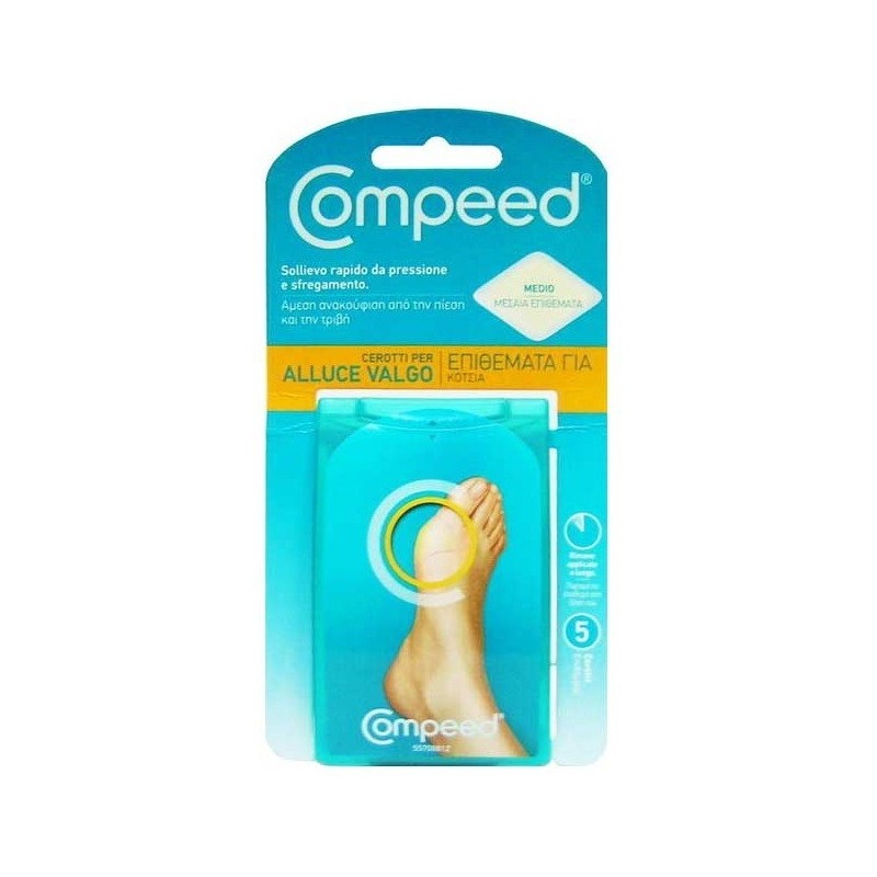 Perrigo Italia Compeed Alluce Valgo Cerotto 5 Pezzi