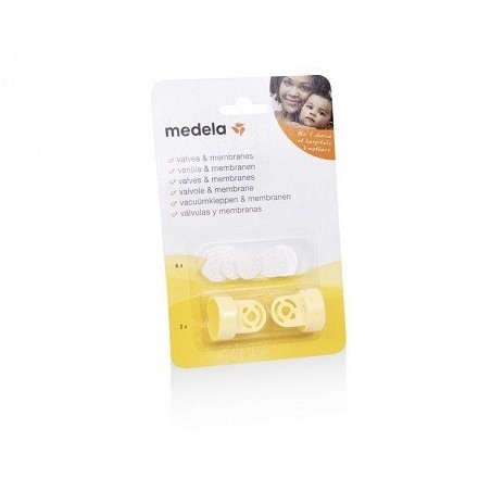 Medela Italia Valvole E Membrane Blister 2 Valvole 6 Membrane