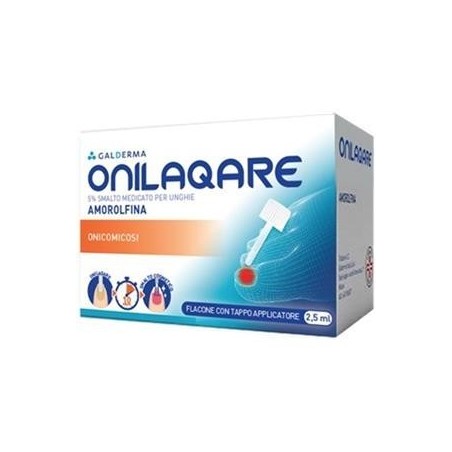 Galderma Italia Onilaqare 5% Smalto Medicato Per Unghie Amorolfina