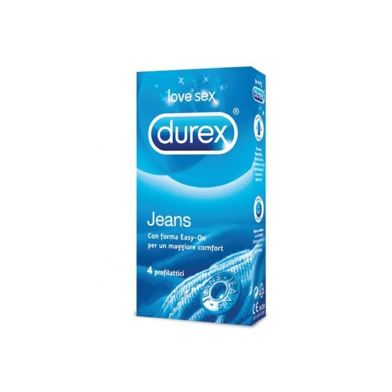 Reckitt Benckiser H. Profilattico Durex Jeans Easyon 4pz