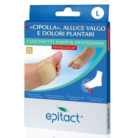 Qualifarma Cuscinetto Protettivo In Silicone Ad Uso Podologico Epithelium 26 Taglia Large 1 Paio Articolo Cd2613it Epitact