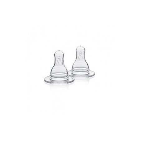 Medela Italia Tettarella Medium Flusso Medio In Silicone 2 Pezzi