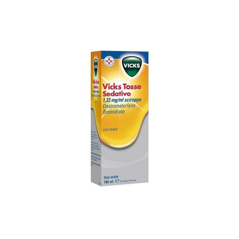 Procter & Gamble Vicks Tosse Sedativo 1,33 Mg/ml Sciroppo Destrometorfano Bromidrato Con Miele