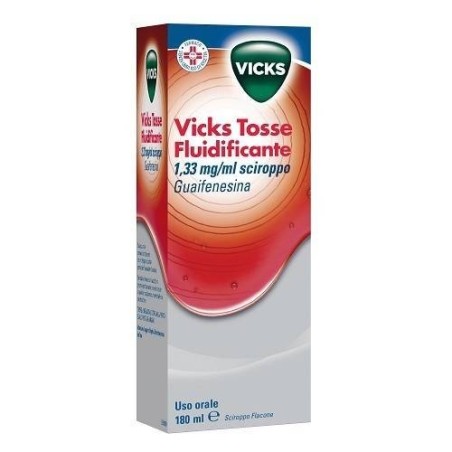 Procter & Gamble Vicks Tosse Fluidificante 200 Mg/15 Ml Sciroppo Guaifenesina