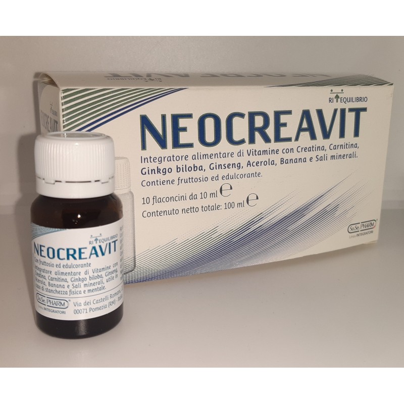 So. Se. Pharm Neocreavit 10 Flaconcini Monodose