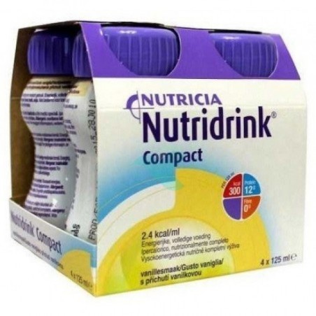 Danone Nutricia Soc. Ben. Nutridrink Compact Fibre Fragola 125 Ml 4 Pezzi