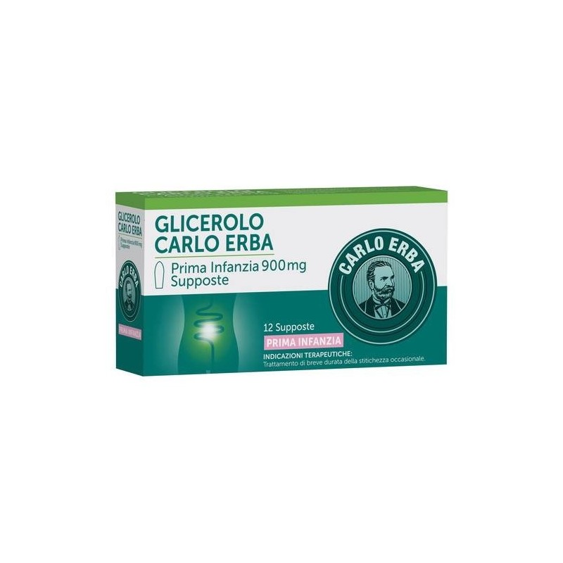 Carlo Erba Otc Glicerolo Carlo Erba Prima Infanzia 900 Mg Supposte Glicerolo Carlo Erba Bambini 1375 Mg Supposte Glicerolo Carlo