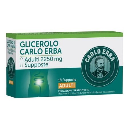 Carlo Erba Otc Glicerolo Carlo Erba Prima Infanzia 900 Mg Supposte Glicerolo Carlo Erba Bambini 1375 Mg Supposte Glicerolo Carlo