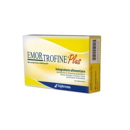 Agave Emortrofine Plus 40 Compresse Sublinguali