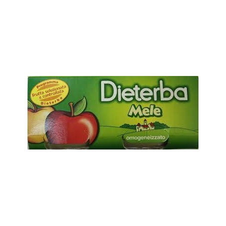 Dieterba Omogeneizzato Mela 3 Pezzi 80 G