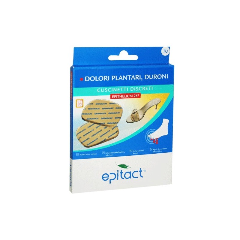 Qualifarma Cuscinetti Discreti Epitact In Silicone Ad Uso Podologico Epithelium 26 Taglia Unica