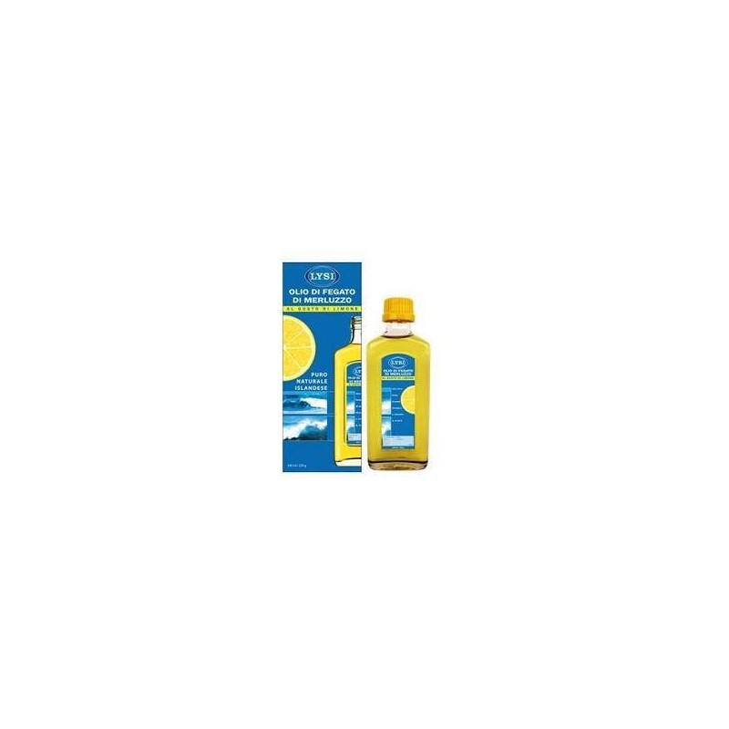 Lysi Italy Di Sirbu Marina Lysi Olio Fegato Merluzzo Limone 240 Ml