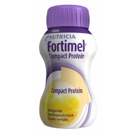 Danone Nutricia Soc. Ben. Fortimel Compact Protein Vaniglia 4 Bottiglie Da 125 Ml