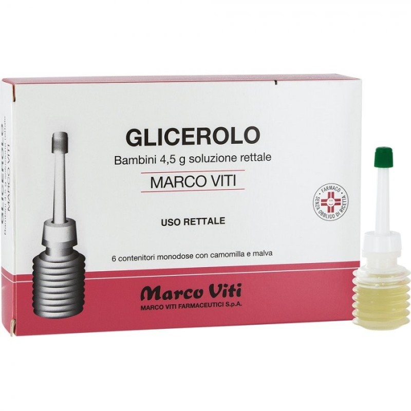 Marco Viti Farmaceutici Glicerolo Marco Viti Prima Infanzia 675 Mg Supposte Glicerolo Marco Viti Bambini 1350 Mg Supposte Glicer