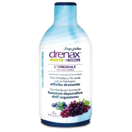 Paladin Pharma Drenax Forte L'originale Con Uva E Mirtillo 500 Ml