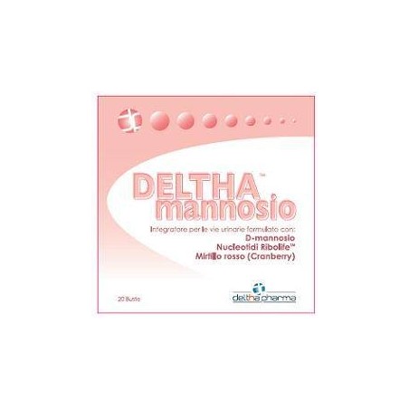 Deltha Pharma Deltha Mannosio 20 Bustine 60 G