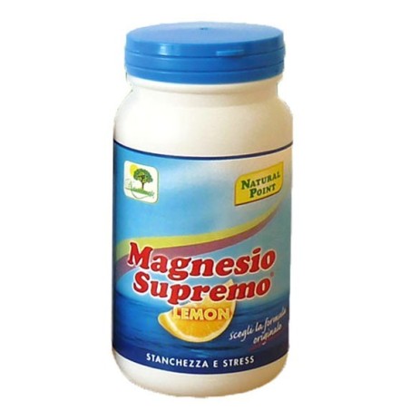 Natural Point Magnesio Supremo Limone Polvere 150 G