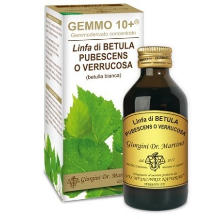 Dr. Giorgini Ser-vis Gemmo 10+ Betulla B Linfa 100 Ml Liquido Analcolico