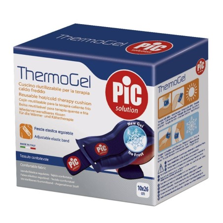 Pikdare Thermogel Cuscino Terapia Caldo Freddo 10x26 Cm Con Fascia Elastica