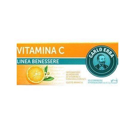 Johnson & Johnson Carlo Erba Vitamina C Linea Benessere 10 Compresse Effervescenti