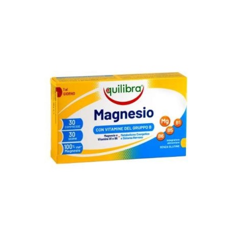 Equilibra Magnesio Con Vitamine Gruppo B 30 Compresse