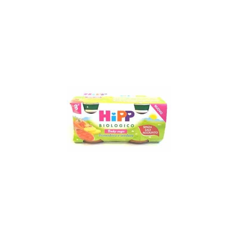 Hipp Italia Hipp Bio Hipp Bio Omogeneizzato Sugo Pomodoro Verdure 2x80 G