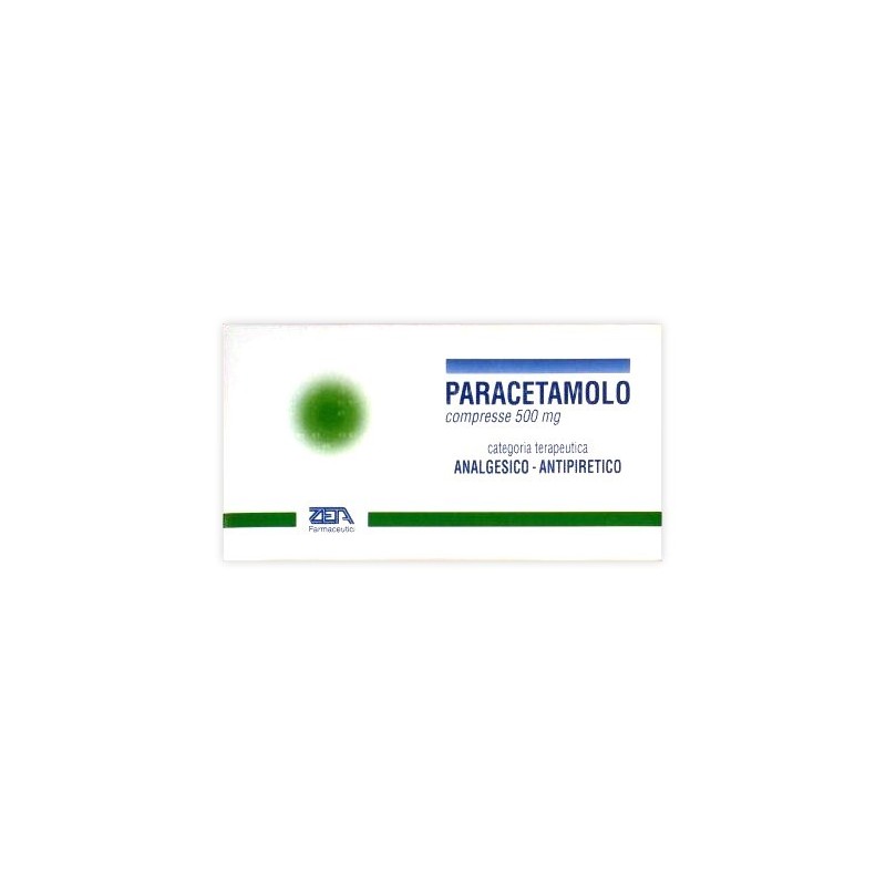 Zeta Farmaceutici Paracetamolo Zeta 500 Mg Compresse Paracetamolo