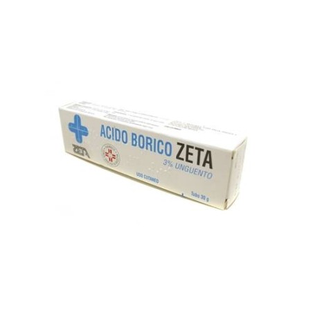 Zeta Farmaceutici Acido Borico Zeta 3% Soluzione Cutanea Acido Borico Zeta 3% Unguento Acido Borico