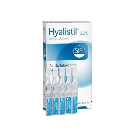 Sifi Hyalistil 0,2% Collirio, Soluzione Acido Ialuronico Sale Sodico