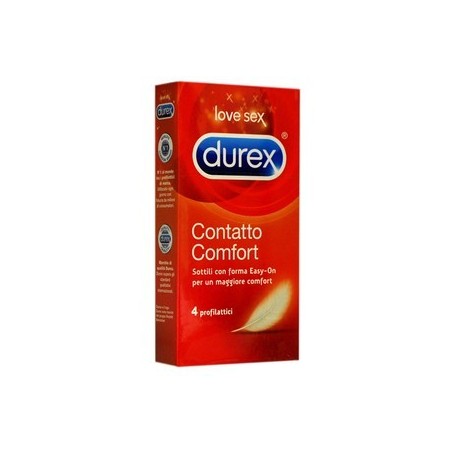 Reckitt Benckiser H. Profilattico Durex Contatto Comfort 4 Pezzi