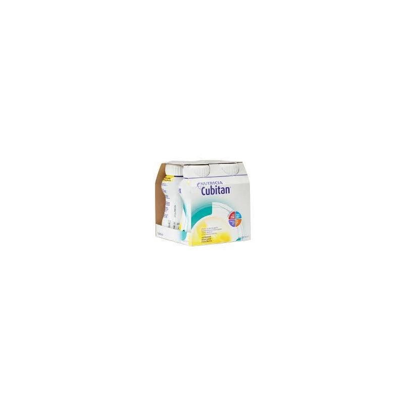 Danone Nutricia Soc. Ben. Cubitan Vaniglia 4 X 200 Ml