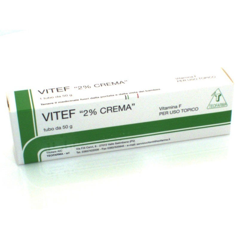 Teofarma Vitef Cosmetico Tubetto 50 Ml