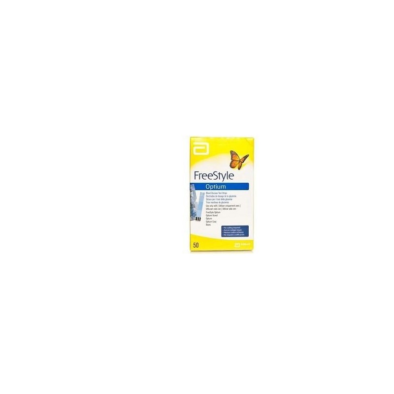 Abbott Diabetes Care Italia Strisce Misurazione Glicemia Freestyle Optium Test Strips 25 Pezzi