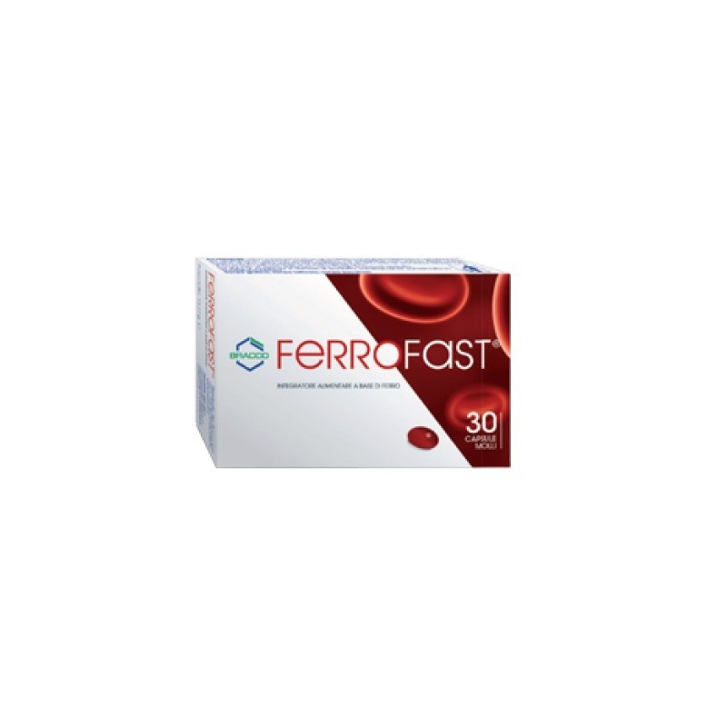 Dompe' Farmaceutici Ferrofast 30 Capsule Molli