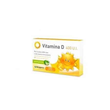 Metagenics Belgium Bvba Vitamina D 400 Ui 84 Compresse Masticabili Gusto Lime