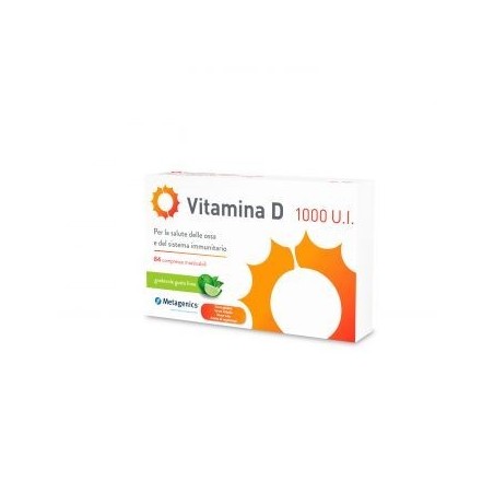 Metagenics Belgium Bvba Vitamina D 1000 Ui 84 Compresse Masticabili