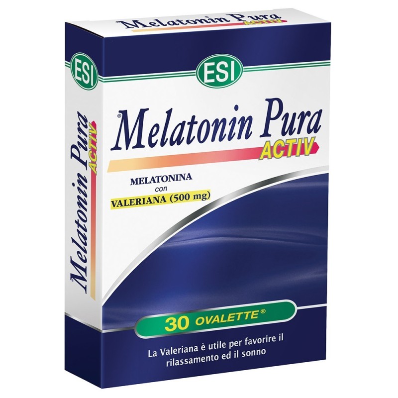 Esi Melatonin Pura Activ 30 Ovalette